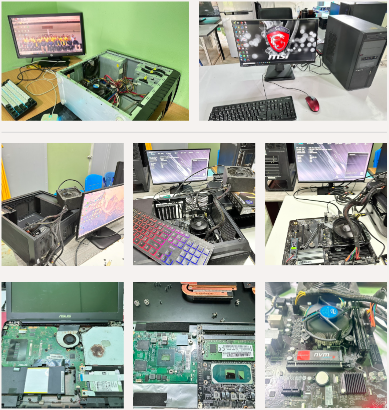 Electronics & Hardware Bench Repair Photos