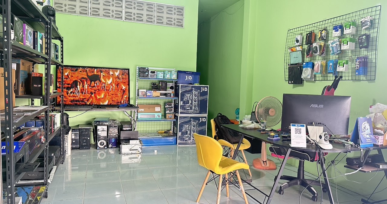ภาพถ่ายบรรยากาศหน้าร้านจริง ปัตตานีเทค